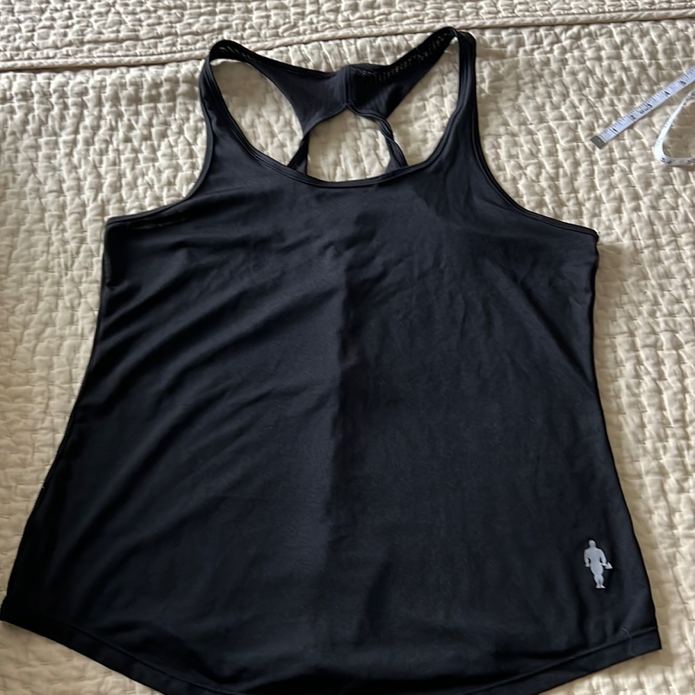 Golds Gym dry fit tank - black - size M